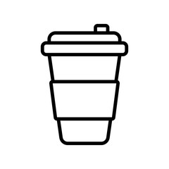 Paper Cup icon vector design templates simple and modern