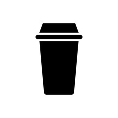 Paper Cup icon vector design templates simple and modern