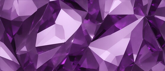  Purple crystal background texture from Generative AI