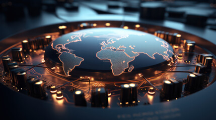 Electronics cross international borders, connecting the world