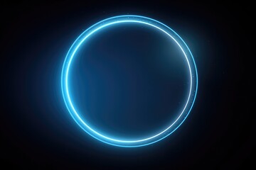 Futuristic technology background, Circle Geometric. Generative AI