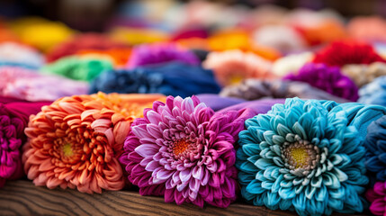 colorful flower arrangement HD 8K wallpaper Stock Photographic Image 