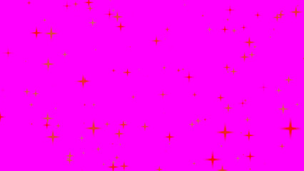 Picture of the twinkle glitter red star sparkling behind magenta background