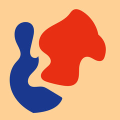 Abstract shapes vector 