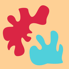 Abstract shapes vector 