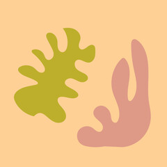 Obraz premium Abstract shapes vector 