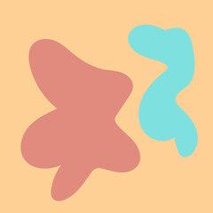 Abstract shapes vector 