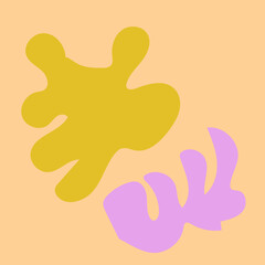 Abstract shapes vector 