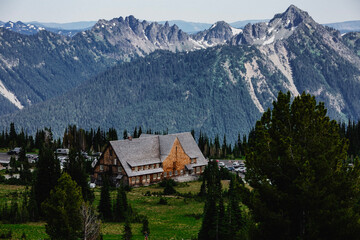 swiss alpine village