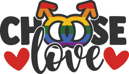 Choose Love - LGBT Illustration