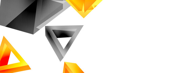 Geometric modern creative abstract design