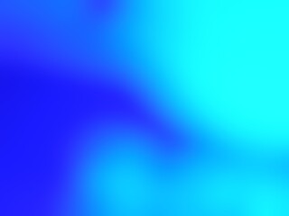 Obraz premium Abstract blurred background image of blue color gradient used as an illustration. Designing posters or advertisements.