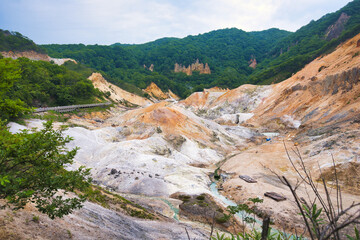Jigokudani, Hell Vally, Noboribetsu Onsen　登別地獄谷・登別温泉　北海道