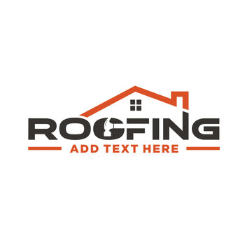 Roof repair and maintenance logo 