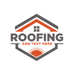Roof repair and maintenance logo 