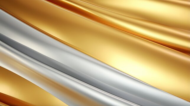 gold and silver striped background