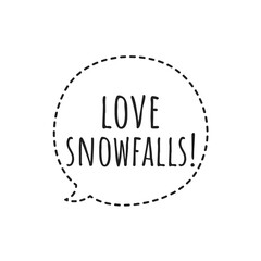 Winter Quote Illustration