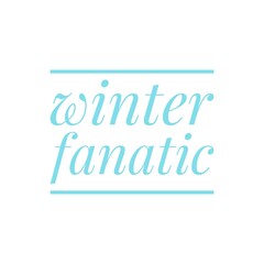 ''Winter fanatic'' Quote Illustration