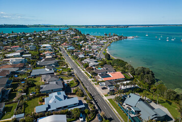 Coastal neighborhood of Omokoroa, New Zealand