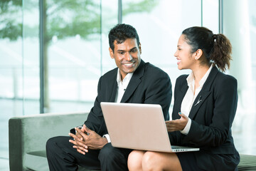 Indian Business colleagues.