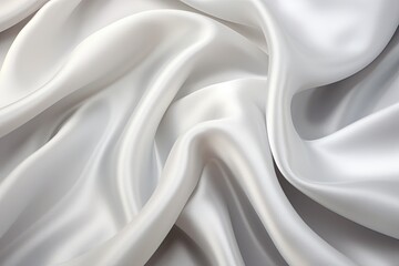 Aesthetically Pleasing White Gray Satin Texture with Soft Blur Pattern