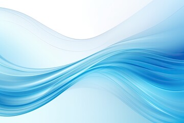 Aqua Pulse: Blue Abstract Wave Background for Designers