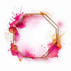 Fototapeta na wymiar design pink background abstract frame illustration art card vector invitation template element