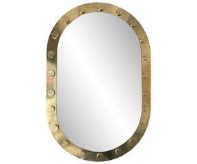 Image of Classic Vintage Sunburst Circle Mirror