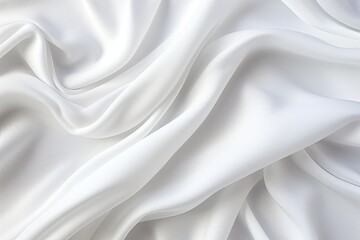 Icy Canvas: Smooth White Fabric Texture Background