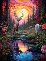 Psychedelic Nature Art: Unveiling Wilderness