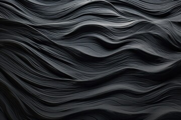 Velvet Patterns and Oceanic Sand Textures: Black Beach Abstracts