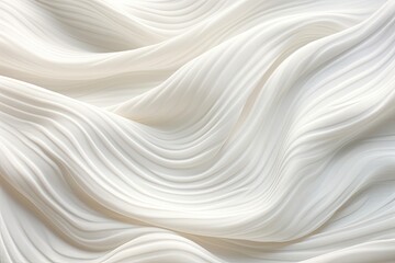 White Fabric Texture with Soft Abstract Waves: Weaving the Perfect Weft and Warp