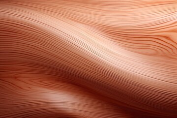 Obraz premium Wooden Wisp: Curved Texture of Wood Wall Background
