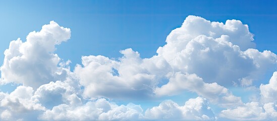 A vista of clouds and the sky