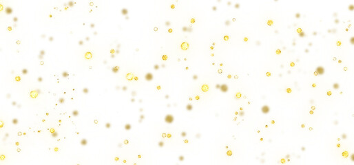 Dust with gold glitter effect