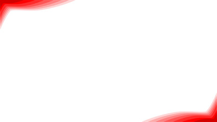 Background white with red border. Vector can be used for banners, posters, power points, templates, slides, etc.