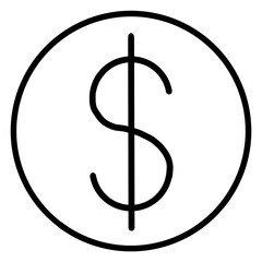 dollar sign icon
