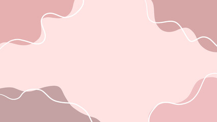 pink background with frame