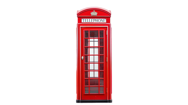 red telephone box