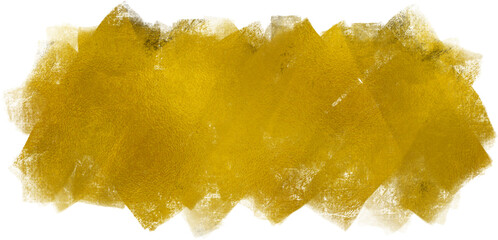 gold paint smear stroke stain