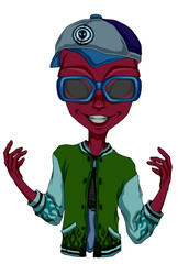 Alien Old School Chic Chic