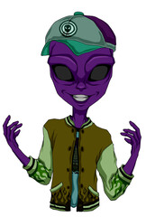 Alien Old School Chic Chic