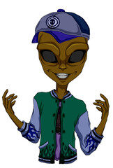 Alien Old School Chic Chic