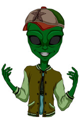 Alien Old School Chic Chic