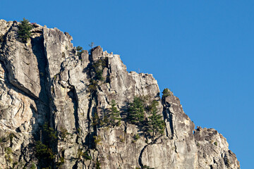 rock in the mountains