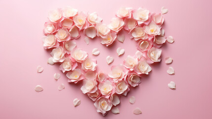 Obraz premium pink and white rose petals HD 8K wallpaper Stock Photographic Image 