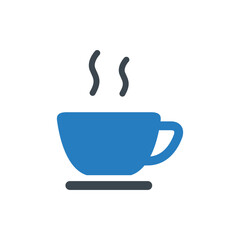 Coffee cup vector icon