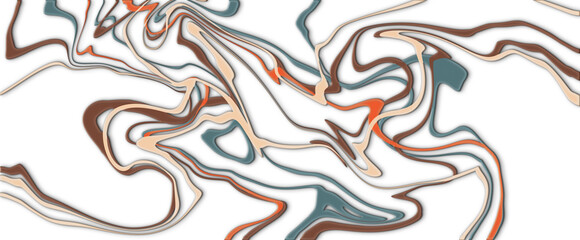 立体　マーブリング　模様