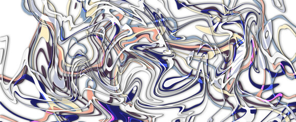 立体　マーブリング　模様