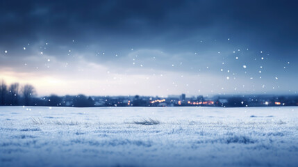 Fototapeta premium Christmas abstract background with snowflakes